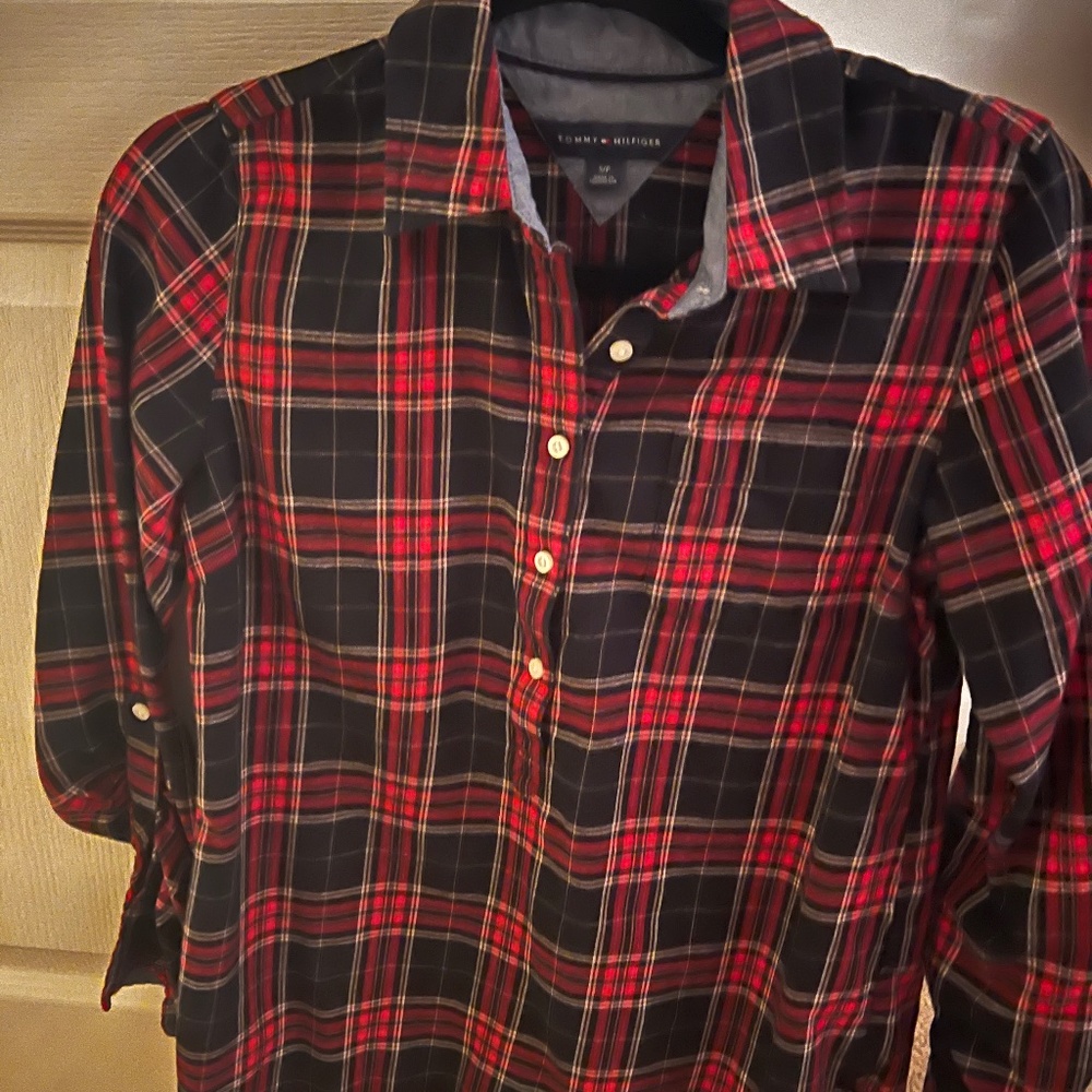 Tommy Hillfiger plaid shirt